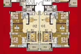 澜溪泮岛3室2厅1厨2卫建面103.0㎡
