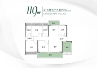 119㎡3 1房2厅2卫