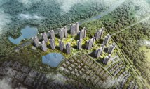 华发观山水华发观山水a3区高层效果图